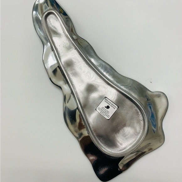 Holland Boone Polished Pewter Easter Bunny Candy Tray - Picture 5 of 6